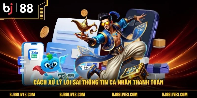 Cách xử lý lỗi sai thông tin cá nhân thanh toán