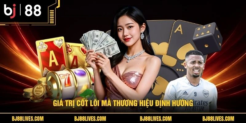 Giá trị cốt lõi mà thương hiệu định hướng