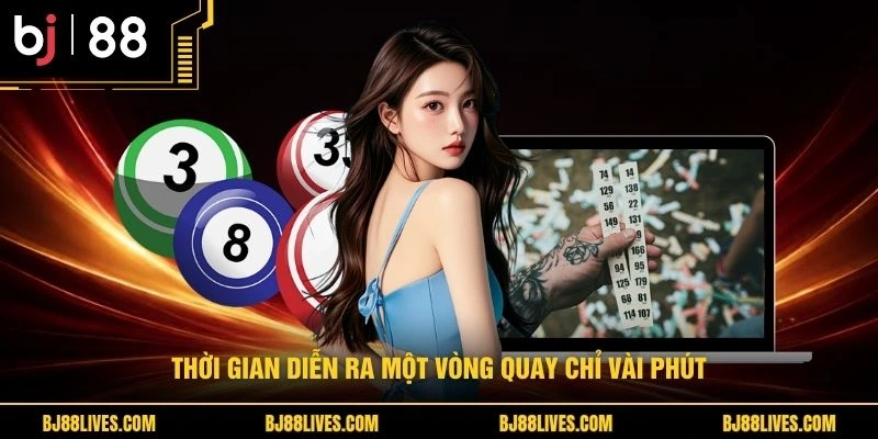 Thời gian diễn ra một vòng quay chỉ vài phút