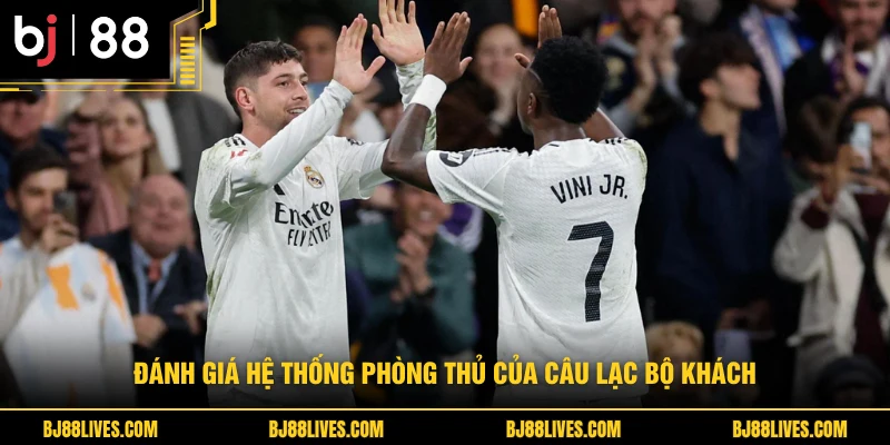 Đánh giá hệ thống phòng thủ của câu lạc bộ khách